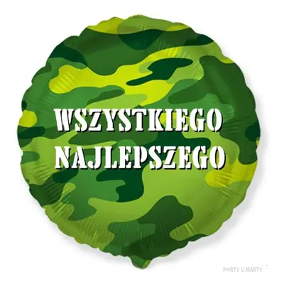 Balon foliowy "Moro - Wszystkiego Najlepszego", 18", RND