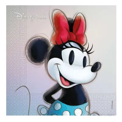 Serwetki "Myszka Minnie - Disney 100", Procos, 33cm, 20 szt