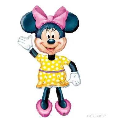 Balon foliowy "Myszka Minnie", Amscan, 52", AWK