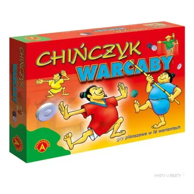 Gra planszowa "2w1 - Chińczyk i Warcaby", Alexander, 4-5 lat