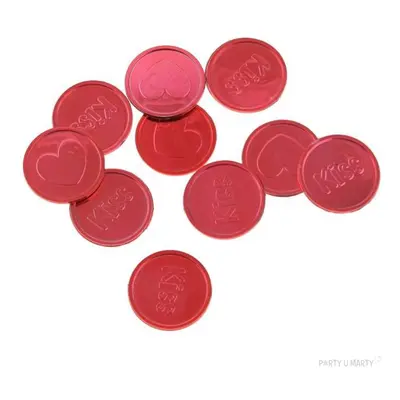 Dekoracja "Monety Walentynkowe", GODAN, 24 szt