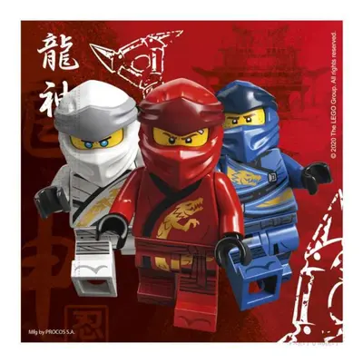 Serwetki "Lego Ninjago", Procos, 33 cm, 16 szt