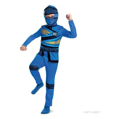 Strój dziecięcy na karnawał - kostium ninja Jay Fancy "LEGO NINJAGO - zestaw", rozm. 122-128