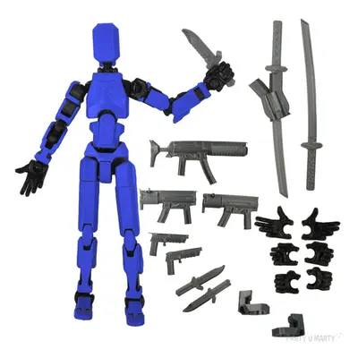 Figurka kolekcjonerska "Mini Legenda", niebieski, 14 cm