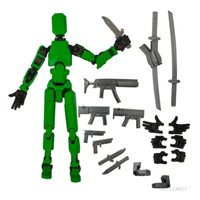 Figurka kolekcjonerska "Mini Legenda", zielony, 14 cm