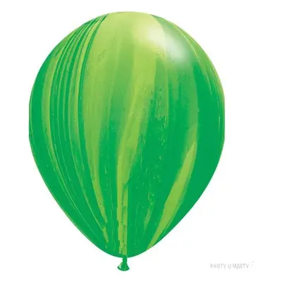 Balony "Agat", zielony pastel, QUALATEX, 11", 25 szt