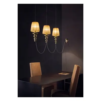 GADORA CHIC SL Evi Style lampa wisząca - S4L- szer. 160cm - Biały