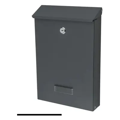 Skrzynka pocztowa 400 x 290 x 70 mm, antracyt