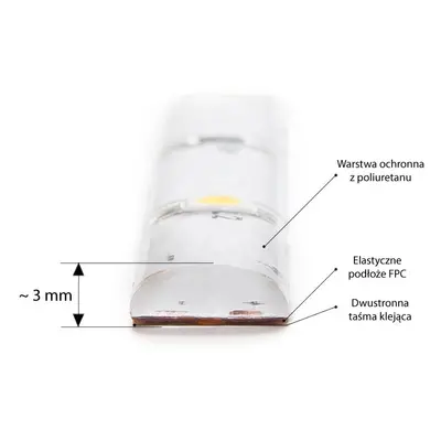 TAŚMA LED 5m profesjonalna IP65 - EDISON SMD5630