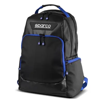 Plecak sportowy SUPERSTAGE Sparco czarno-niebieski