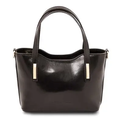 Tuscany Leather Amelia - skórzana torba typu TOTE, kolor czarny TL142406