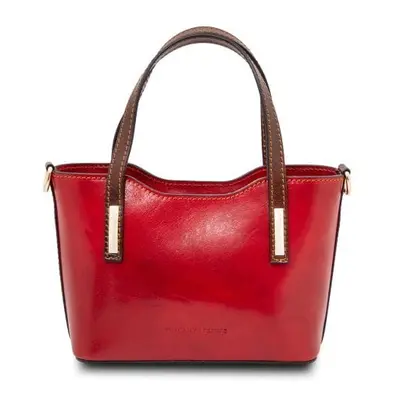 Tuscany Leather Amelia - skórzana torba typu TOTE, kolor czerwony TL142406