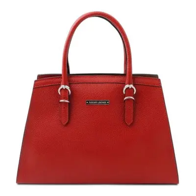 Tuscany Leather bag - skórzan torba damska, kolor czerwony TL142147