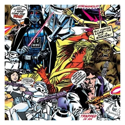 Tapeta Star Wars Gwiezdne Wojny komiks