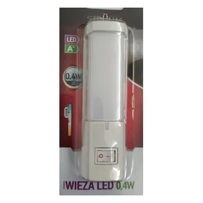 Lampka wtykowa do gniazdka kontaktu WIEZA 0,4W LED