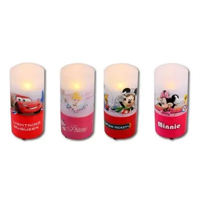 Lampka LED na baterie Disney Cars Princes Mini Miki