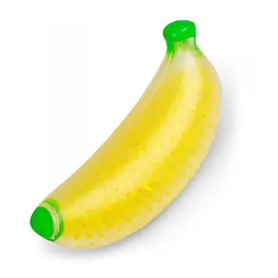 Gniotek BANAN z kulkami antystresowy Jellyball Banana