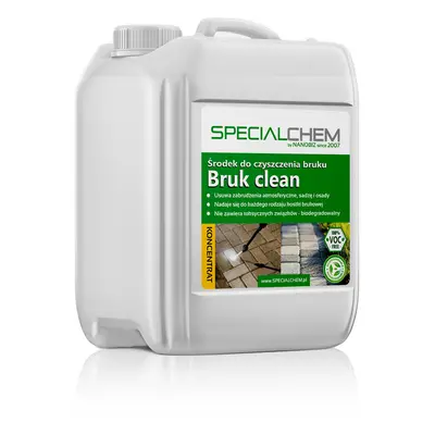 SPECIALCHEM BRUK CLEAN do czyszczenia kostki brukowej 10L