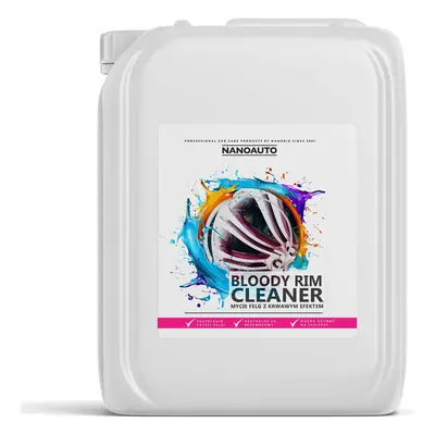 NANOAUTO BLOODY RIM CLEANER preparat do mycia felg "krwawa felga" 10L