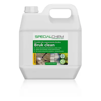 SPECIALCHEM BRUK CLEAN do czyszczenia kostki brukowej 2L