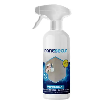 NANOSECUR INJECTION TOUCH preparat do osuszania murów i ścian 750ml