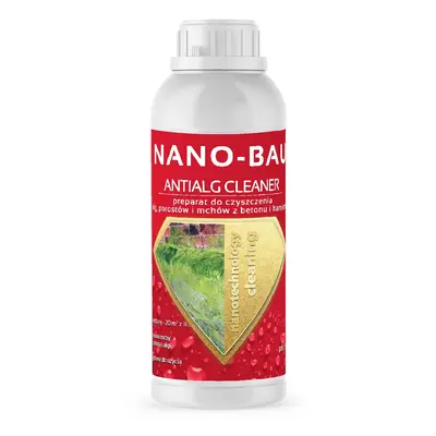NANO-BAU ANTIALG CLEANER preparat do usuwania zielonych wykwitów 2L