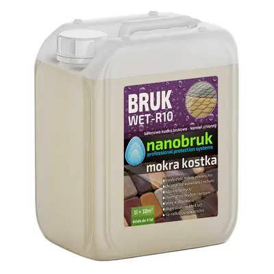 Nanobruk WET-R10 "mokra kostka" do impregnacji kostki brukowej 5L