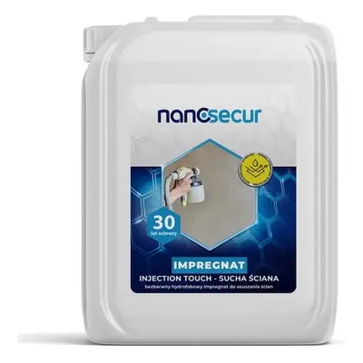 NANOSECUR INJECTION TOUCH preparat do osuszania murów i ścian 5L