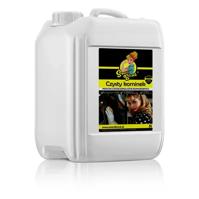 Smartblond® Czysty Kominek usuwa nawet najbardziej uporczywe zabrudzenia. 5L