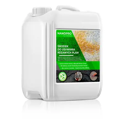 NANOPRO Preparat do usuwania rdzawych plam - 5L