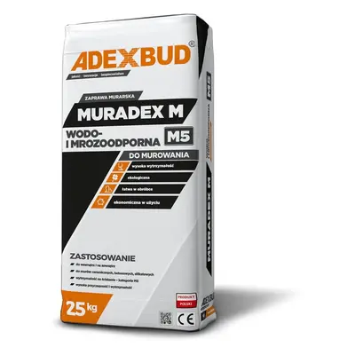 Zaprawa Murarska Muradex M 25kg Adexbud