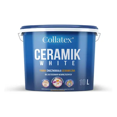 Farba Collatex Ceramik White Mat farba do wnętrz 1L/2.5L/5L/10L