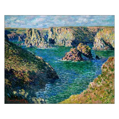 Port donnant belle ile, Claude Monet - plakat Wymiar do wyboru: 30x20 cm