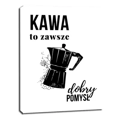 To dobry pomysł - obraz na płótnie Wymiar do wyboru: 40x60 cm