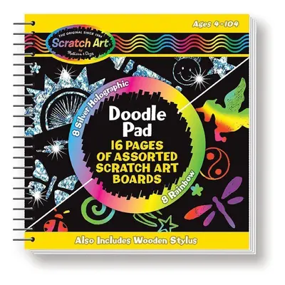 Melissa&Doug, Zestaw kreatywny wydrapywanki Doodle Pad