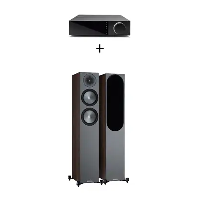 PROMO Zestaw kolumn Monitor Audio Bronze 200 + wzmacniacz strumieniowy Cambridge EVO 75 Kolor: O