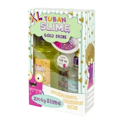 Zestaw Super Slime XL - Gold Shine TUBAN