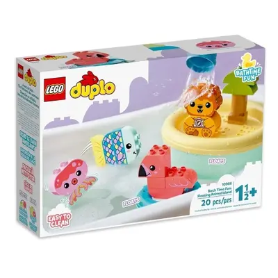 LEGO(R) DUPLO(R) Moja pierwsza zabawa w kąpieli: pływająca wyspa ze zwierzątkami