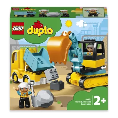 LEGO DUPLO Ciężarówka i koparka gąsienicowa 10931