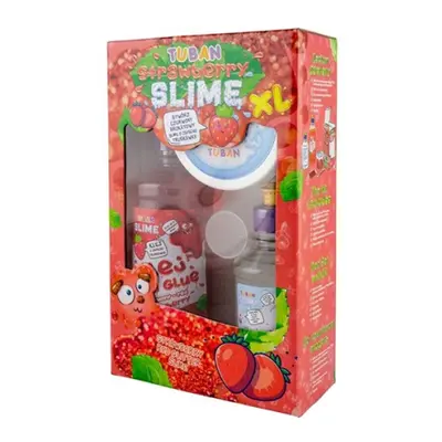 Zestaw Super Slime XL - Truskawka TUBAN