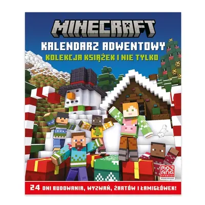 Kalendarz adwentowy. Kolekcja książek i nie tylko. Minecraft