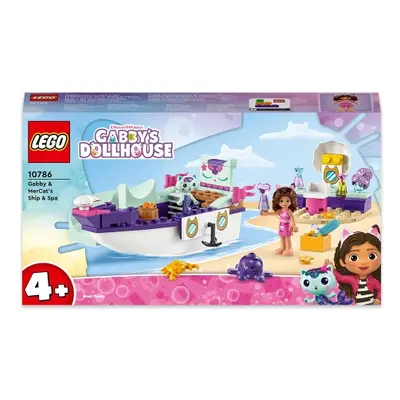 LEGO GABBY'S DOLLHOUSE 10786 Statek i spa Gabi i Syrenkotki