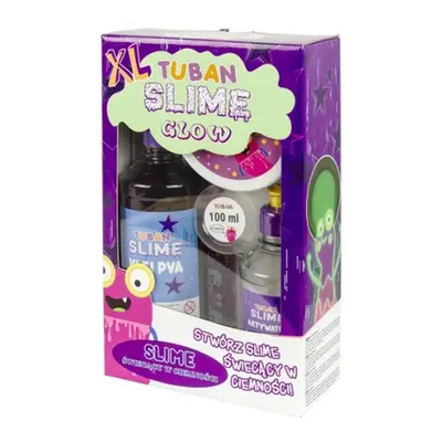 Zestaw Super Slime XL - Glow in the dark TUBAN