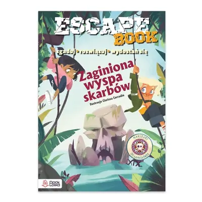 Zaginiona wyspa skarbów. Zgaduj, rozwiązuj, wydostań się. Escape Books