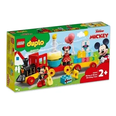 Lego DUPLO Urodzinowy pociąg myszek Miki i Minnie