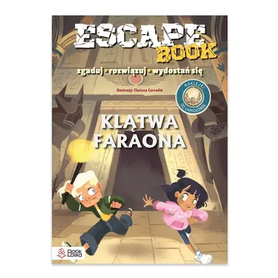 Klątwa faraona. Zgaduj, rozwiązuj, wydostań się. Escape Books