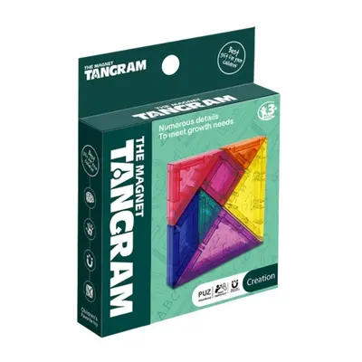 WOOPIE Tangram Klocki Magnetyczne Puzzle 3D