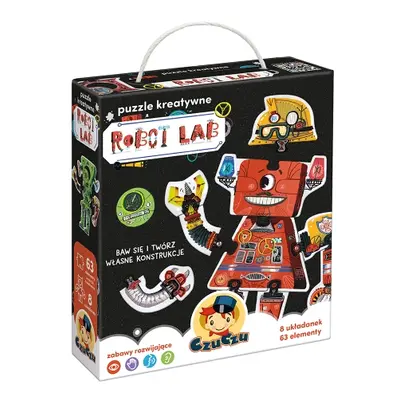 Puzzle kreatywne Robot Lab 3+ CzuCzu