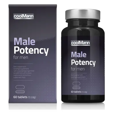 Tabletki na Potencję CoolMann Male Potency Tabs 60tab. | 100% ORYGINAŁ| DYSKRETNA PRZESYŁKA