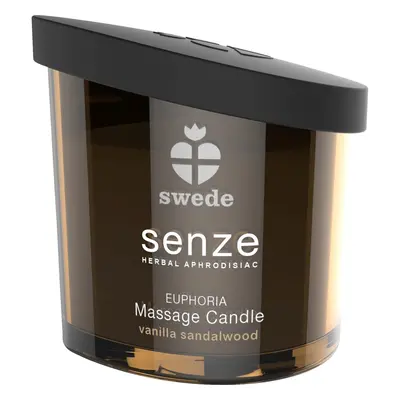 Świeca do Masażu Swede - Senze Euphoria Massage Candle Vanilla Sandalwood | 100% ORYGINAŁ| DYSKR